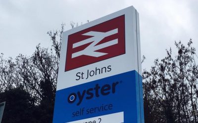 New Sign for St John’s Station