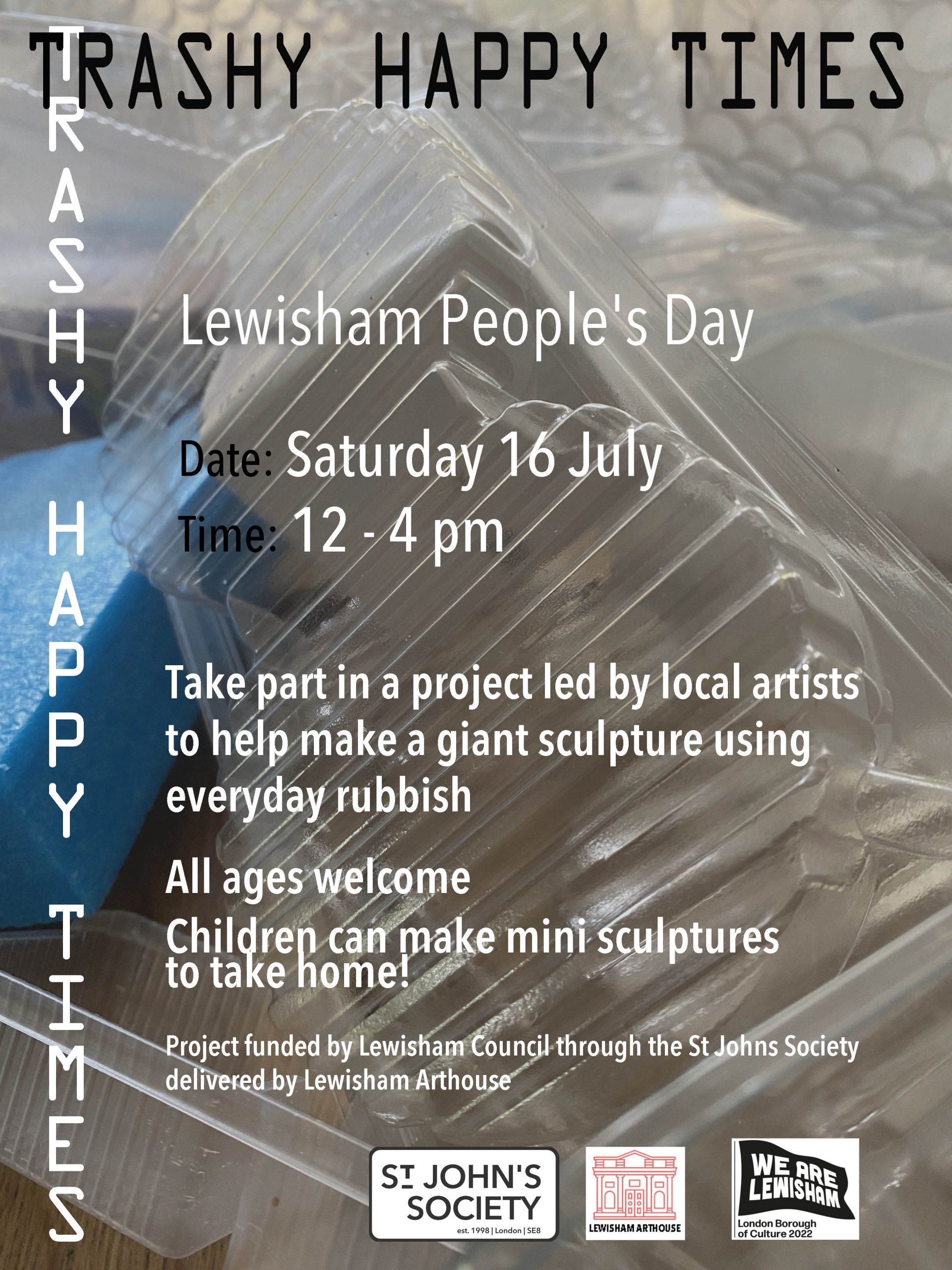 TRASHYHAPPTTIMES lewisham people's day 2022