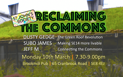 Next Green Talk: Reclaiming The Commons, 10 March